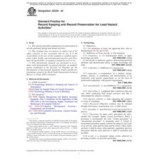 ASTM E2239-20 ASTM E2239-20