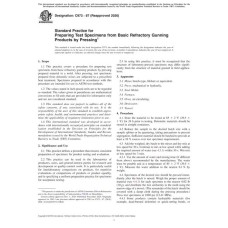 ASTM C973-87(2020) ASTM C973-87(2020)