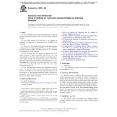 ASTM C266-20 ASTM C266-20