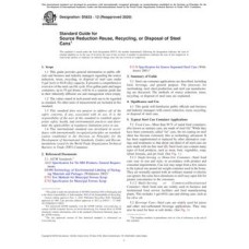 ASTM D5833-12(2020) ASTM D5833-12(2020)