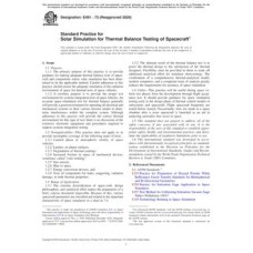 ASTM E491-73(2020) ASTM E491-73(2020)