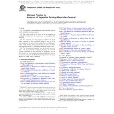 ASTM D4899-99(2020) ASTM D4899-99(2020)