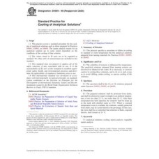 ASTM D4904-99(2020) ASTM D4904-99(2020)
