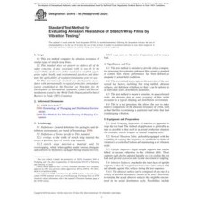 ASTM D5416-95(2020) ASTM D5416-95(2020)