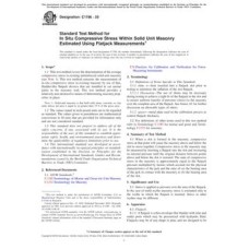 ASTM C1196-20 ASTM C1196-20