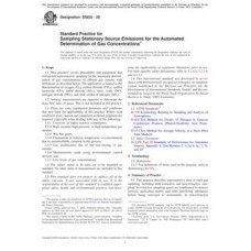 ASTM D5835-20 ASTM D5835-20