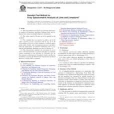 ASTM C1271-99(2020) ASTM C1271-99(2020)