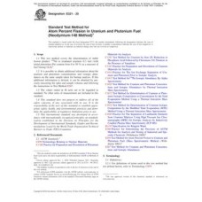 ASTM E321-20 ASTM E321-20