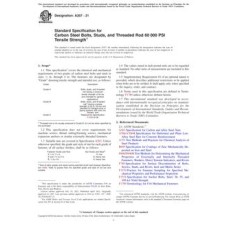 ASTM A307-21 ASTM A307-21