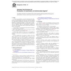ASTM E1054-21 ASTM E1054-21