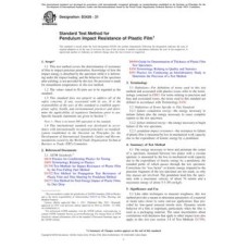 ASTM D3420-21 ASTM D3420-21