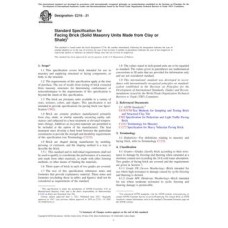 ASTM C216-21 ASTM C216-21