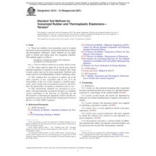 ASTM D412-16(2021) ASTM D412-16(2021)