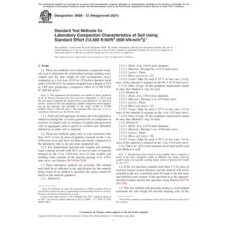 ASTM D698-12(2021) ASTM D698-12(2021)