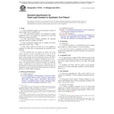 ASTM F2765-14(2021) ASTM F2765-14(2021)