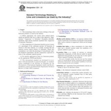 ASTM C51-21 ASTM C51-21