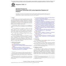 ASTM D4329-21 ASTM D4329-21