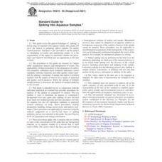 ASTM D5810-96(2021) ASTM D5810-96(2021)