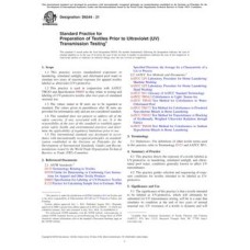 ASTM D6544-21 ASTM D6544-21