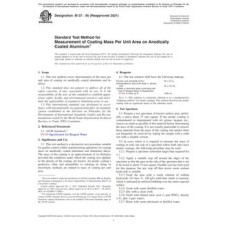 ASTM B137-95(2021) ASTM B137-95(2021)
