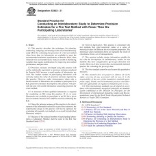 ASTM E2653-21 ASTM E2653-21