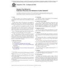 ASTM C736-12(2022) ASTM C736-12(2022)