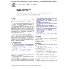 ASTM D3368-17(2022) ASTM D3368-17(2022)
