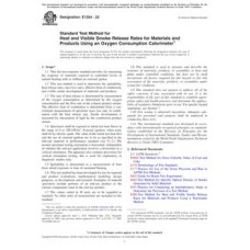 ASTM E1354-22 ASTM E1354-22