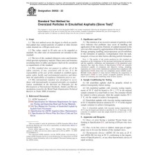 ASTM D6933-22 ASTM D6933-22