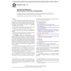 ASTM D381-22 ASTM D381-22