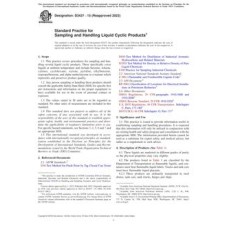 ASTM D3437-15(2022) ASTM D3437-15(2022)