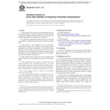 ASTM D2115-22 ASTM D2115-22