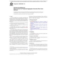 ASTM C939/C939M-22 ASTM C939/C939M-22