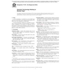 ASTM F1379-95(2022) ASTM F1379-95(2022)