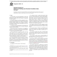 ASTM D6433-23 ASTM D6433-23