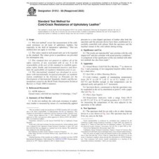 ASTM D1912-00(2023) ASTM D1912-00(2023)