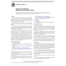 ASTM C1603-23 ASTM C1603-23