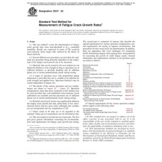 ASTM E647-22 ASTM E647-22