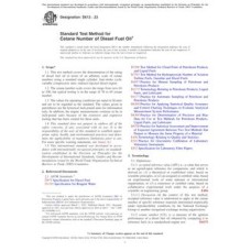 ASTM D613-23 ASTM D613-23