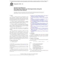 ASTM E1641-23 ASTM E1641-23