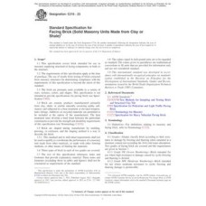 ASTM C216-23 ASTM C216-23