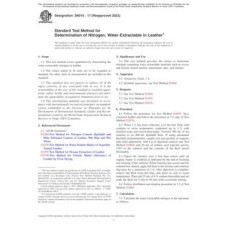 ASTM D6016-17(2023) ASTM D6016-17(2023)