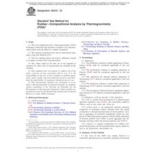 ASTM D6370-23 ASTM D6370-23