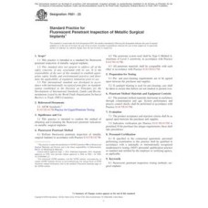 ASTM F601-23