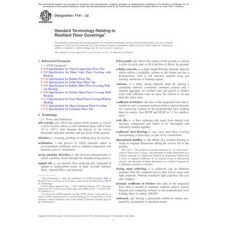 ASTM F141-23 ASTM F141-23