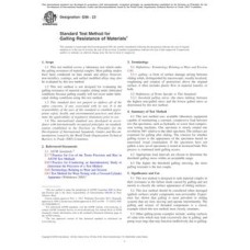 ASTM G98-23 ASTM G98-23