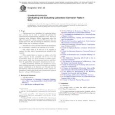 ASTM G162-23 ASTM G162-23