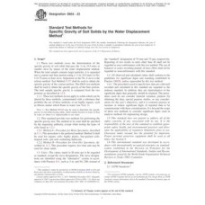 ASTM D854-23 ASTM D854-23
