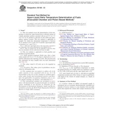 ASTM D5188-23 ASTM D5188-23