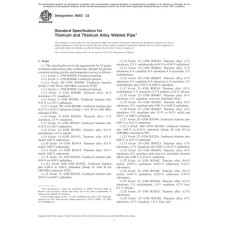 ASTM B862-23 ASTM B862-23